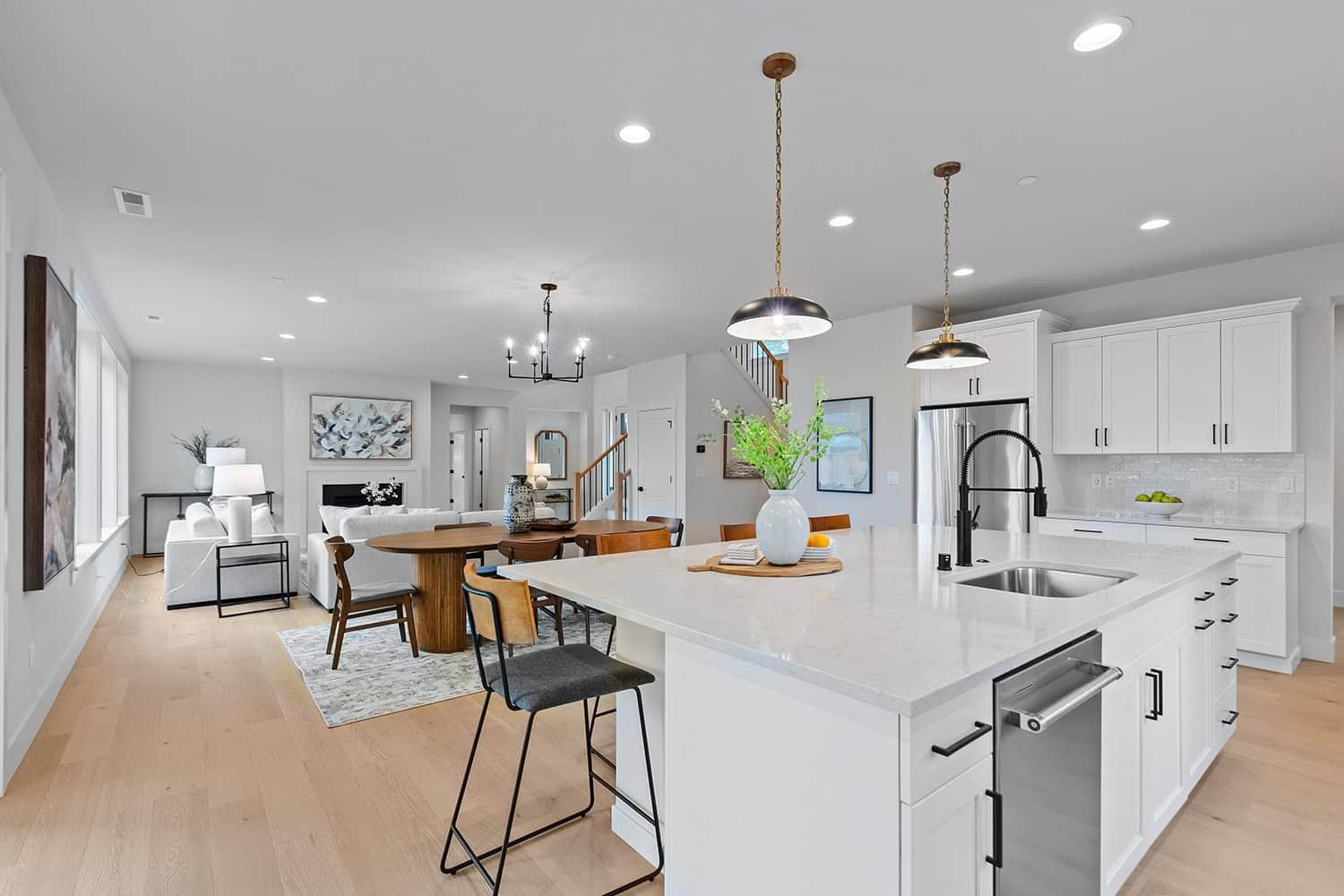 Maplewood kitchen island