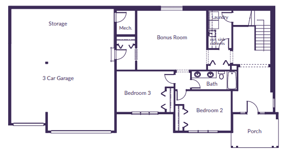 Highland floorplan
