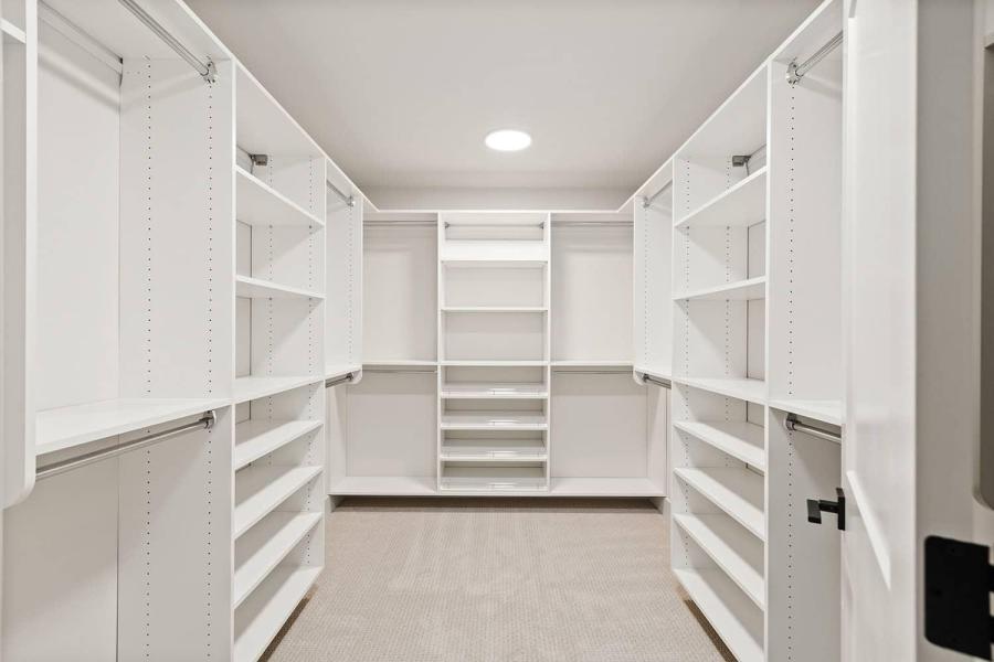 Primary closet Maplewood