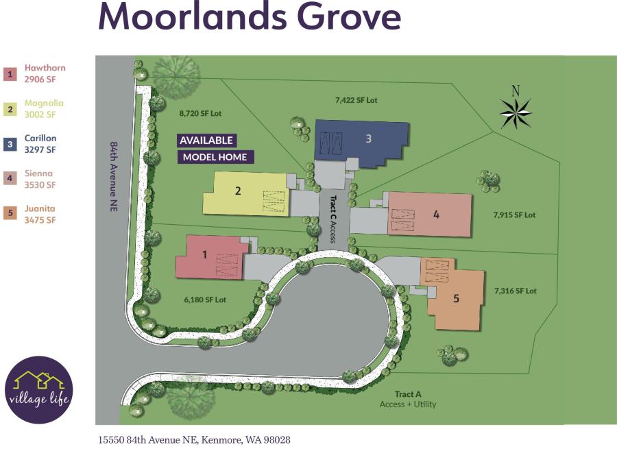 Moorlands Plat Map